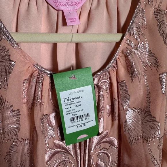 Lilly Pulitzer Marlyse Silk Formal Dress - Picture 4 of 5